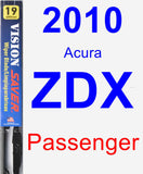 Passenger Wiper Blade for 2010 Acura ZDX - Vision Saver