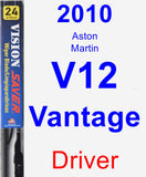 Driver Wiper Blade for 2010 Aston Martin V12 Vantage - Vision Saver