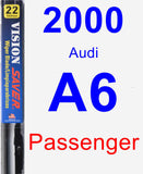 Passenger Wiper Blade for 2000 Audi A6 - Vision Saver