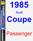 Passenger Wiper Blade for 1985 Audi Coupe - Vision Saver