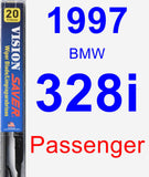 Passenger Wiper Blade for 1997 BMW 328i - Vision Saver