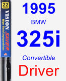 Driver Wiper Blade for 1995 BMW 325i - Vision Saver