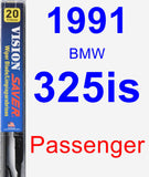 Passenger Wiper Blade for 1991 BMW 325is - Vision Saver