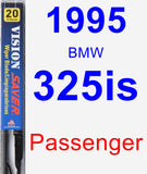 Passenger Wiper Blade for 1995 BMW 325is - Vision Saver