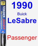 Passenger Wiper Blade for 1990 Buick LeSabre - Vision Saver