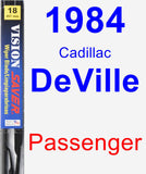 Passenger Wiper Blade for 1984 Cadillac DeVille - Vision Saver