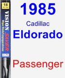 Passenger Wiper Blade for 1985 Cadillac Eldorado - Vision Saver