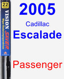 Passenger Wiper Blade for 2005 Cadillac Escalade - Vision Saver