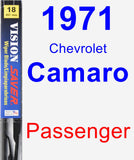 Passenger Wiper Blade for 1971 Chevrolet Camaro - Vision Saver