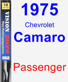 Passenger Wiper Blade for 1975 Chevrolet Camaro - Vision Saver