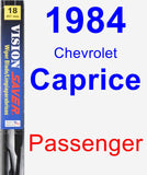 Passenger Wiper Blade for 1984 Chevrolet Caprice - Vision Saver