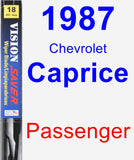 Passenger Wiper Blade for 1987 Chevrolet Caprice - Vision Saver