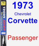 Passenger Wiper Blade for 1973 Chevrolet Corvette - Vision Saver