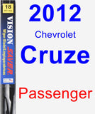 Passenger Wiper Blade for 2012 Chevrolet Cruze - Vision Saver