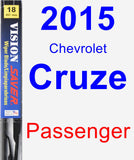 Passenger Wiper Blade for 2015 Chevrolet Cruze - Vision Saver