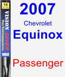 Passenger Wiper Blade for 2007 Chevrolet Equinox - Vision Saver