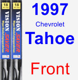 Front Wiper Blade Pack for 1997 Chevrolet Tahoe - Vision Saver