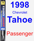 Passenger Wiper Blade for 1998 Chevrolet Tahoe - Vision Saver