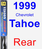 Rear Wiper Blade for 1999 Chevrolet Tahoe - Vision Saver