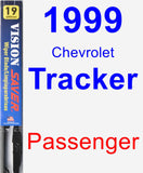 Passenger Wiper Blade for 1999 Chevrolet Tracker - Vision Saver