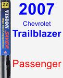 Passenger Wiper Blade for 2007 Chevrolet Trailblazer - Vision Saver