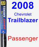Passenger Wiper Blade for 2008 Chevrolet Trailblazer - Vision Saver