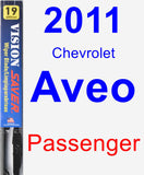 Passenger Wiper Blade for 2011 Chevrolet Aveo - Vision Saver