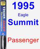 Passenger Wiper Blade for 1995 Eagle Summit - Vision Saver