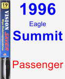 Passenger Wiper Blade for 1996 Eagle Summit - Vision Saver