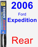 Rear Wiper Blade for 2006 Ford Expedition - Vision Saver