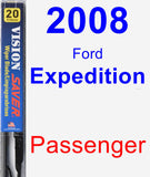 Passenger Wiper Blade for 2008 Ford Expedition - Vision Saver