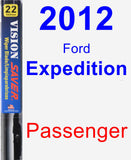 Passenger Wiper Blade for 2012 Ford Expedition - Vision Saver