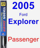 Passenger Wiper Blade for 2005 Ford Explorer - Vision Saver