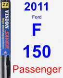 Passenger Wiper Blade for 2011 Ford F-150 - Vision Saver