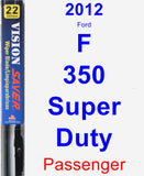 Passenger Wiper Blade for 2012 Ford F-350 Super Duty - Vision Saver