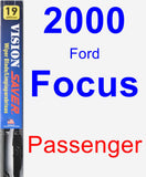 Passenger Wiper Blade for 2000 Ford Focus - Vision Saver