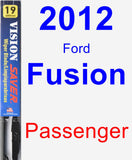 Passenger Wiper Blade for 2012 Ford Fusion - Vision Saver