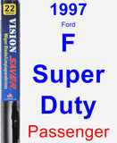 Passenger Wiper Blade for 1997 Ford F Super Duty - Vision Saver