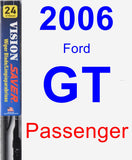 Passenger Wiper Blade for 2006 Ford GT - Vision Saver