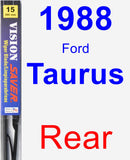 Rear Wiper Blade for 1988 Ford Taurus - Vision Saver