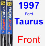 Front Wiper Blade Pack for 1997 Ford Taurus - Vision Saver