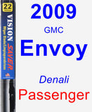 Passenger Wiper Blade for 2009 GMC Envoy - Vision Saver