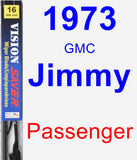 Passenger Wiper Blade for 1973 GMC Jimmy - Vision Saver