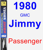 Passenger Wiper Blade for 1980 GMC Jimmy - Vision Saver