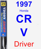 Driver Wiper Blade for 1997 Honda CR-V - Vision Saver