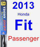 Passenger Wiper Blade for 2013 Honda Fit - Vision Saver