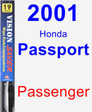 Passenger Wiper Blade for 2001 Honda Passport - Vision Saver