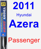 Passenger Wiper Blade for 2011 Hyundai Azera - Vision Saver