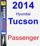 Passenger Wiper Blade for 2014 Hyundai Tucson - Vision Saver