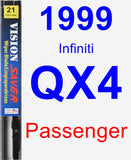 Passenger Wiper Blade for 1999 Infiniti QX4 - Vision Saver